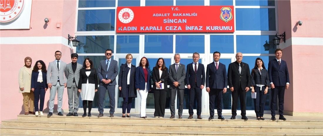 Avrupa Konseyi Heyeti Sincan Kadın Kapalı Ceza İnfaz Kurumunu Ziyaret Etti